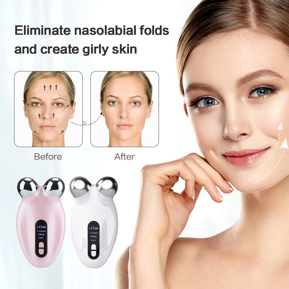 EMS Facial Massage Roller